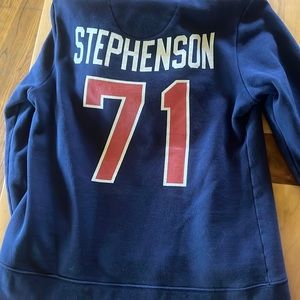 Navy blue broncos “Stephenson” hoodie.